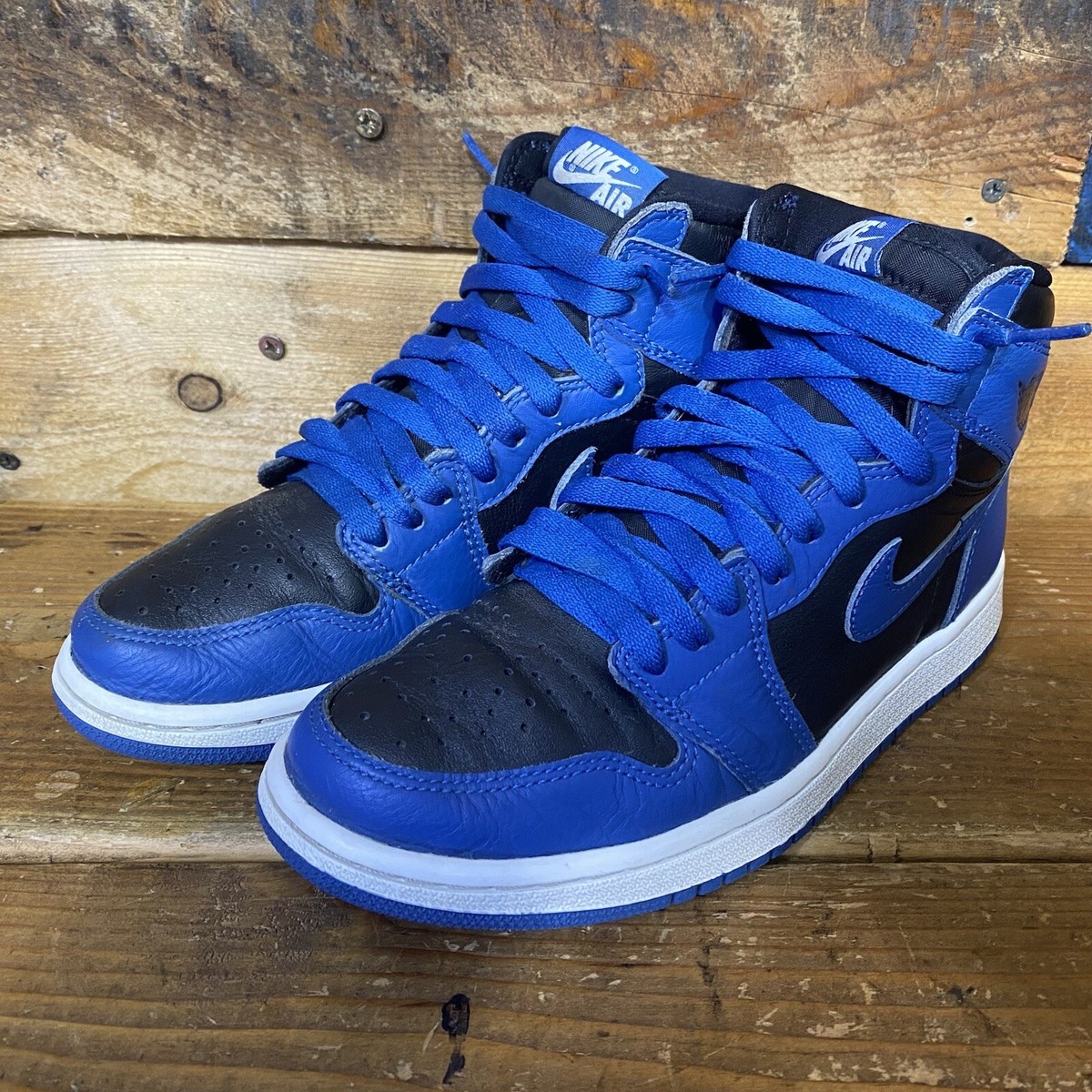 Nike Air Jordan 1 Retro High OG Dark Marina Blue GS 575441-404