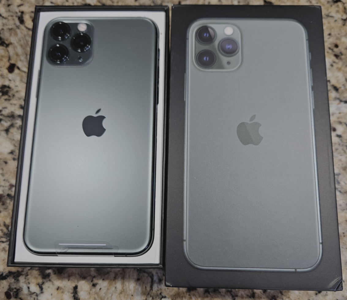 New Apple iPhone 11 Pro Max 64GB Green Cricket Only Fast Shipping