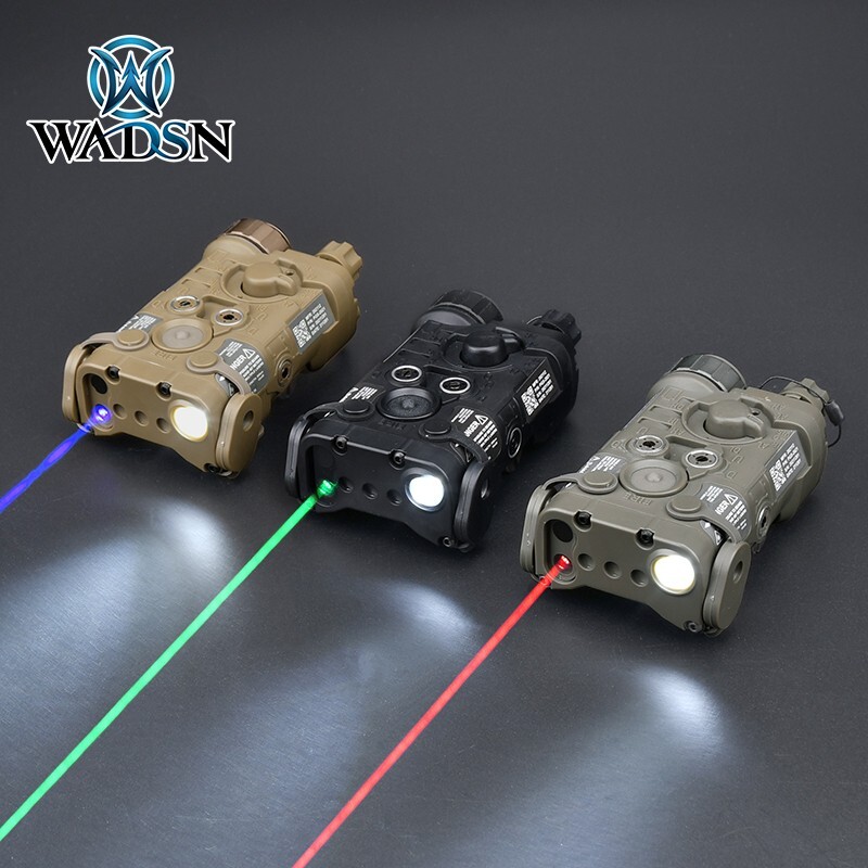 WADSN Tactical NGAL Green Blue Red Laser LED Light Strobe Hunting