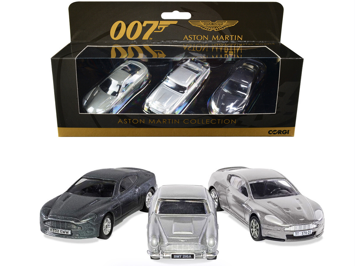 Corgi Aston Martin Collection James Bond 007 Set Of 3 PCS Diecast
