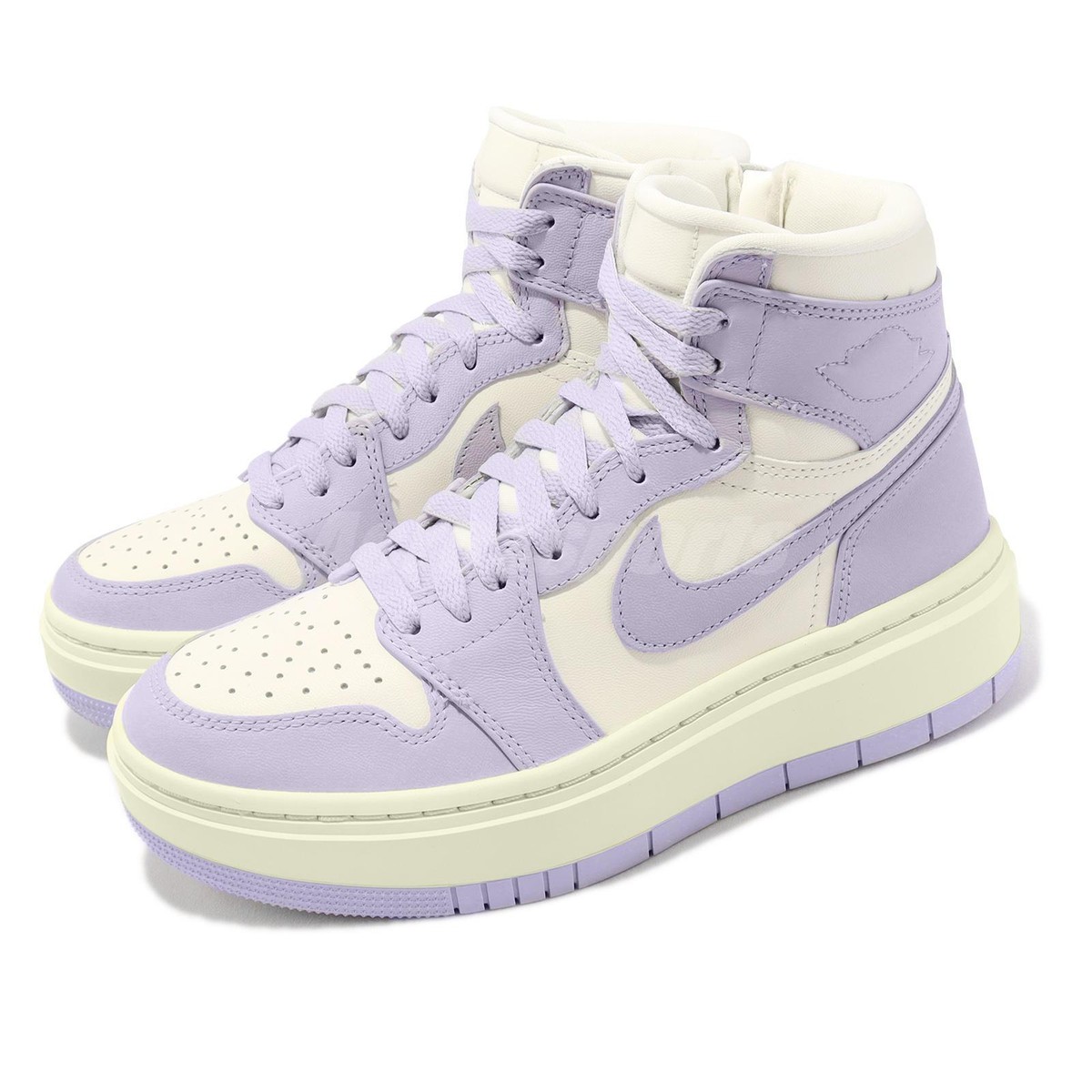 Nike Wmns Air Jordan 1 Elevate High Titanium Sail Purple Women