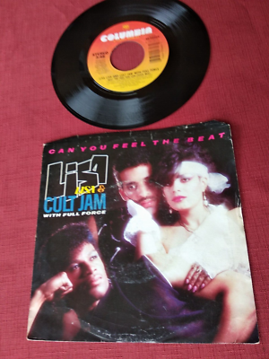 45 RPM LISA LISA & CULT JAM WITH FULL FORCE, CAN YOU FEEL THE BEAT