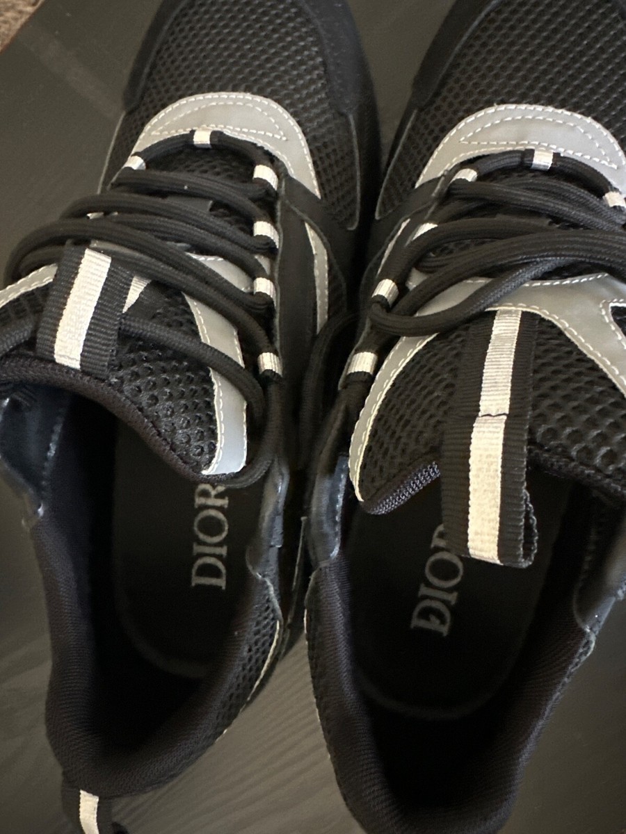 Size 11 - Dior B22 Black Reflective | eBay