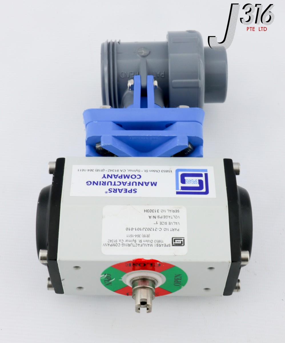 26663 SPEARS PNEUMATIC ACTUATED BALL VALVE, 21202J101-010 C