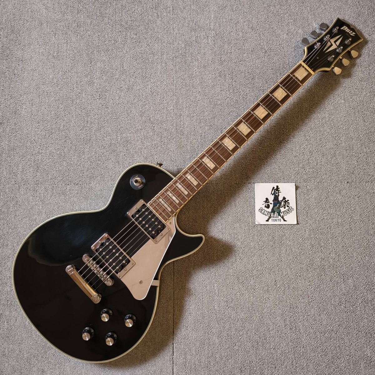 Blitz by Aria Pro II Leopard Les Paul Type Electric Guitar エレキ