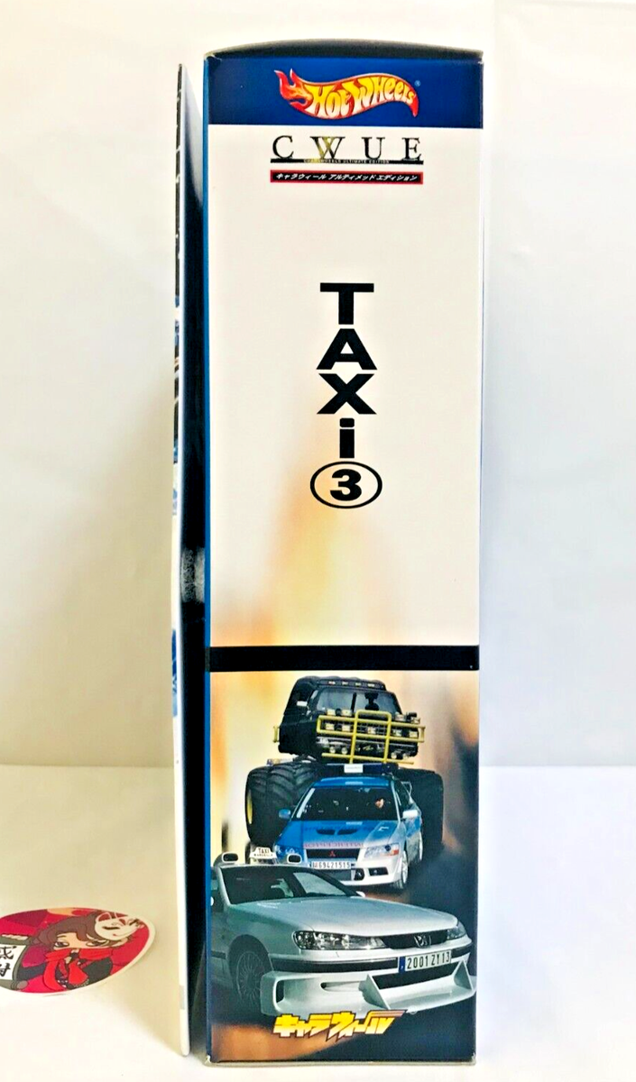 CWUE Chara wheels Ultimate Edition Taxi 3 RARE Hot Wheels Peugeot