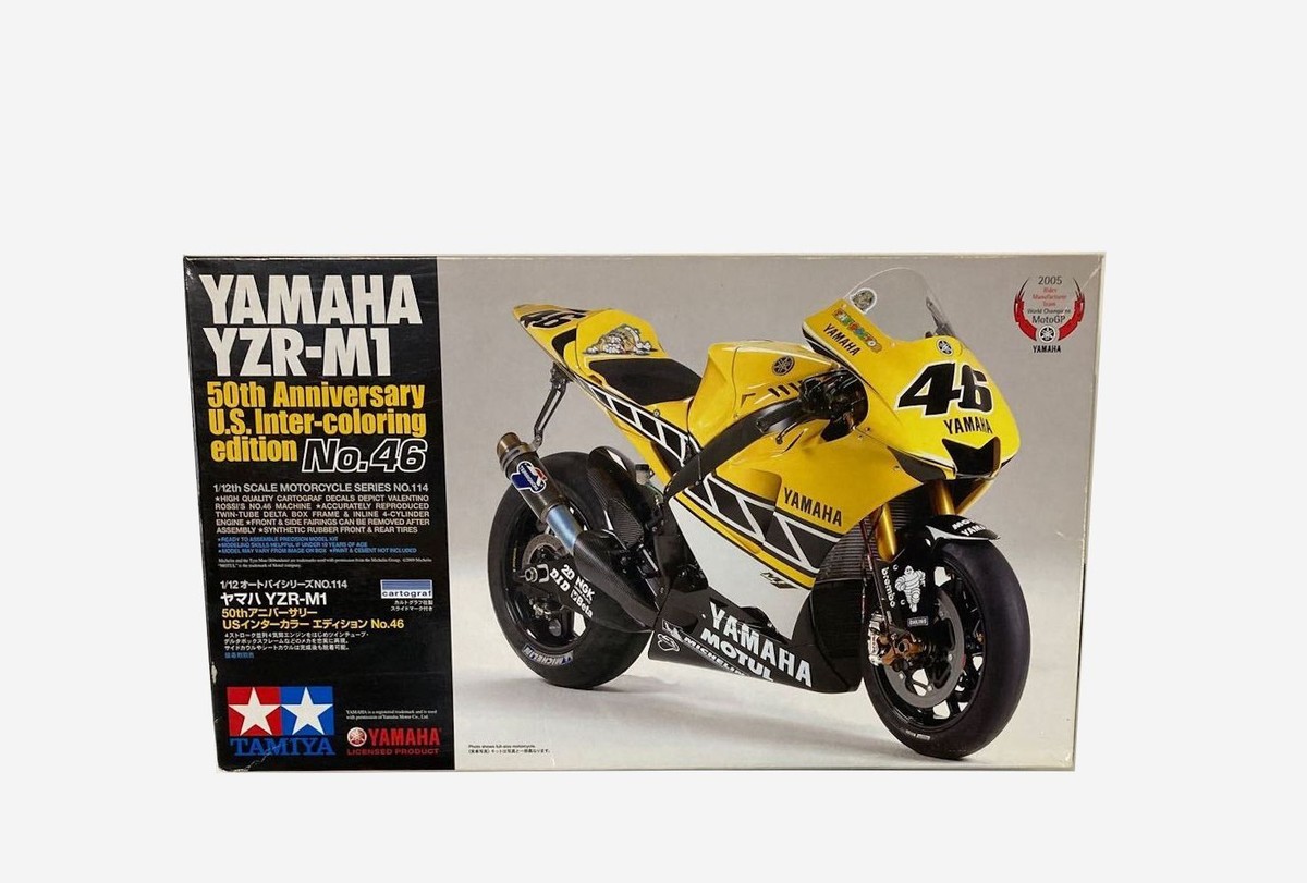 TAMIYA 1/12 YAMAHA YZR-M1 50th Anniversary US Inter Coloring