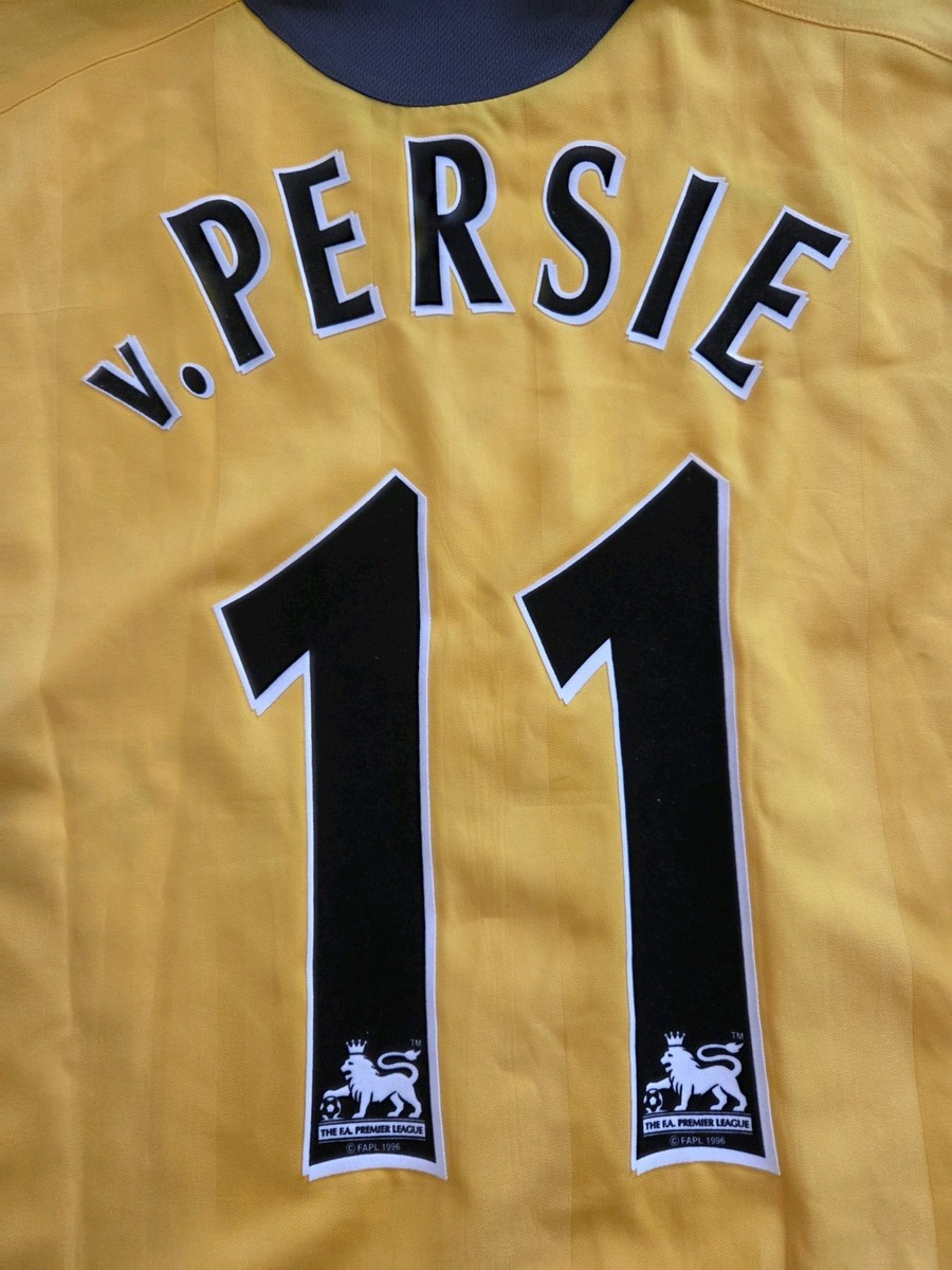 Robin Van Persie Arsenal 2006-2007 Away Size XXL Nike (195581) | eBay