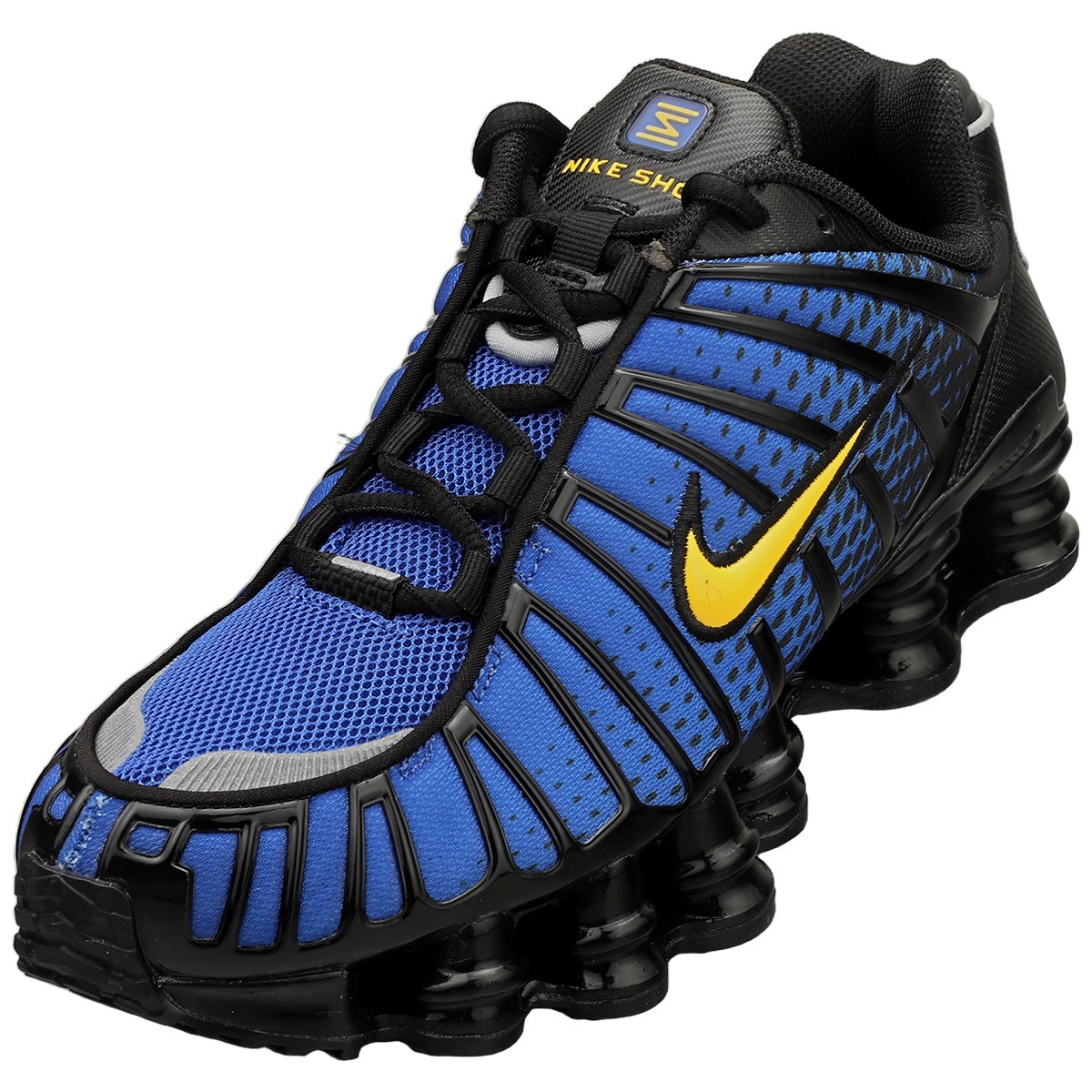 Nike Shox Tl Mens Fashion Sneakers in Black Blue - 8.5 US | eBay