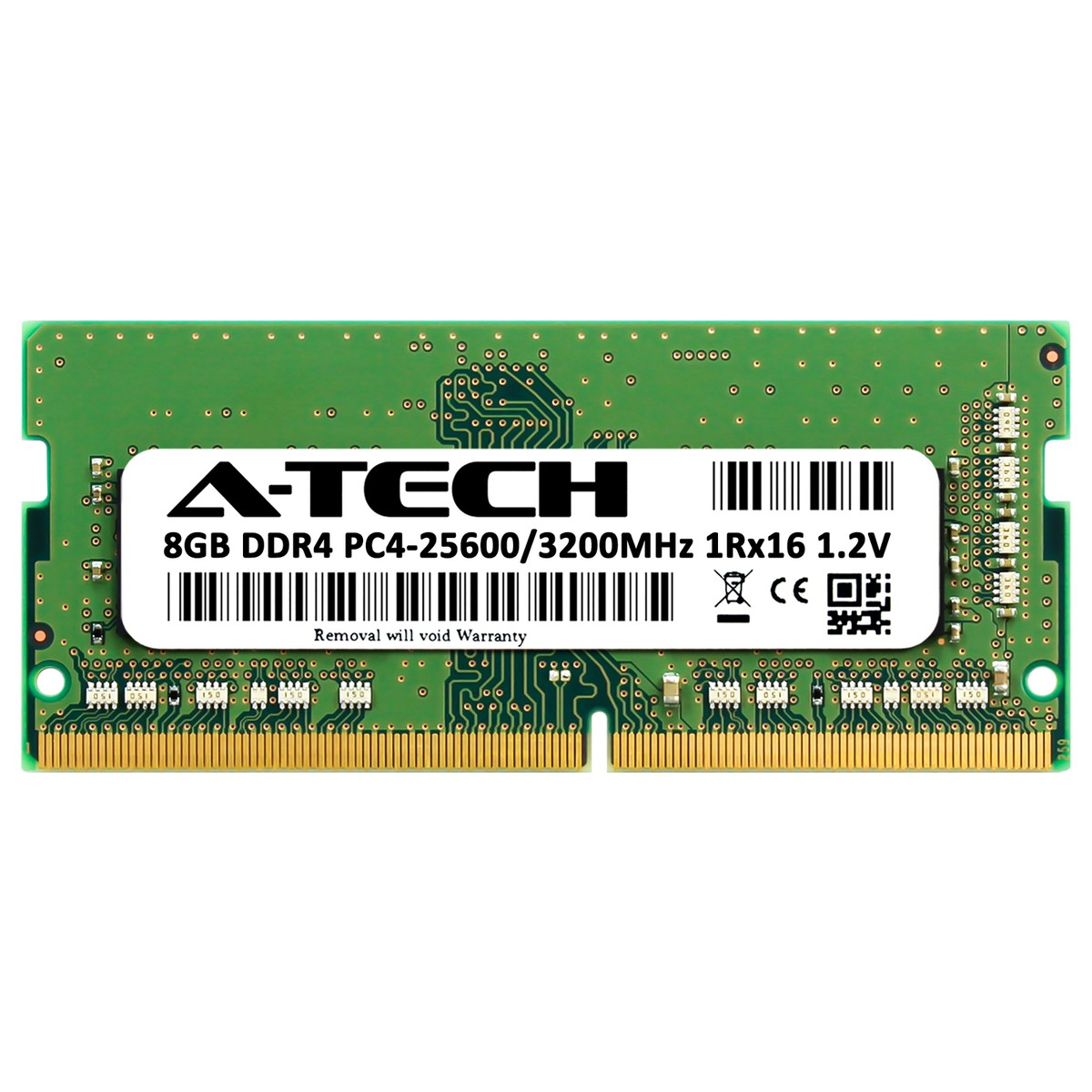 8GB DDR4-3200 SODIMM Kingston ACR32D4S2S1ME-8 Equivalent Laptop