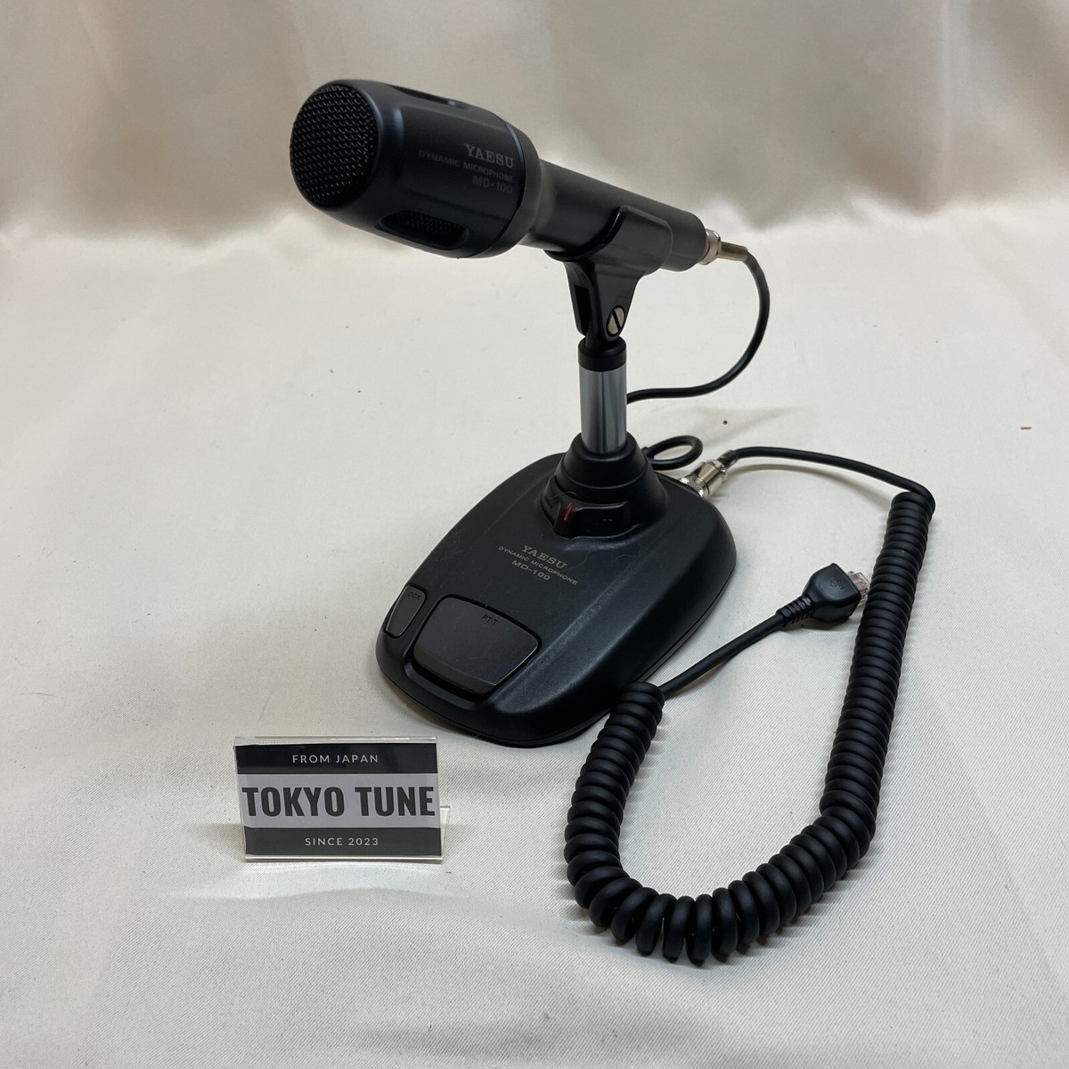 Yaesu MD-100A8X Dynamic Desktop Microphone 8-Pin Radio Amateur Ham