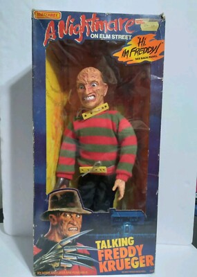 1989 Matchbox A Nightmare On Elm Street Freddy Krueger Talking
