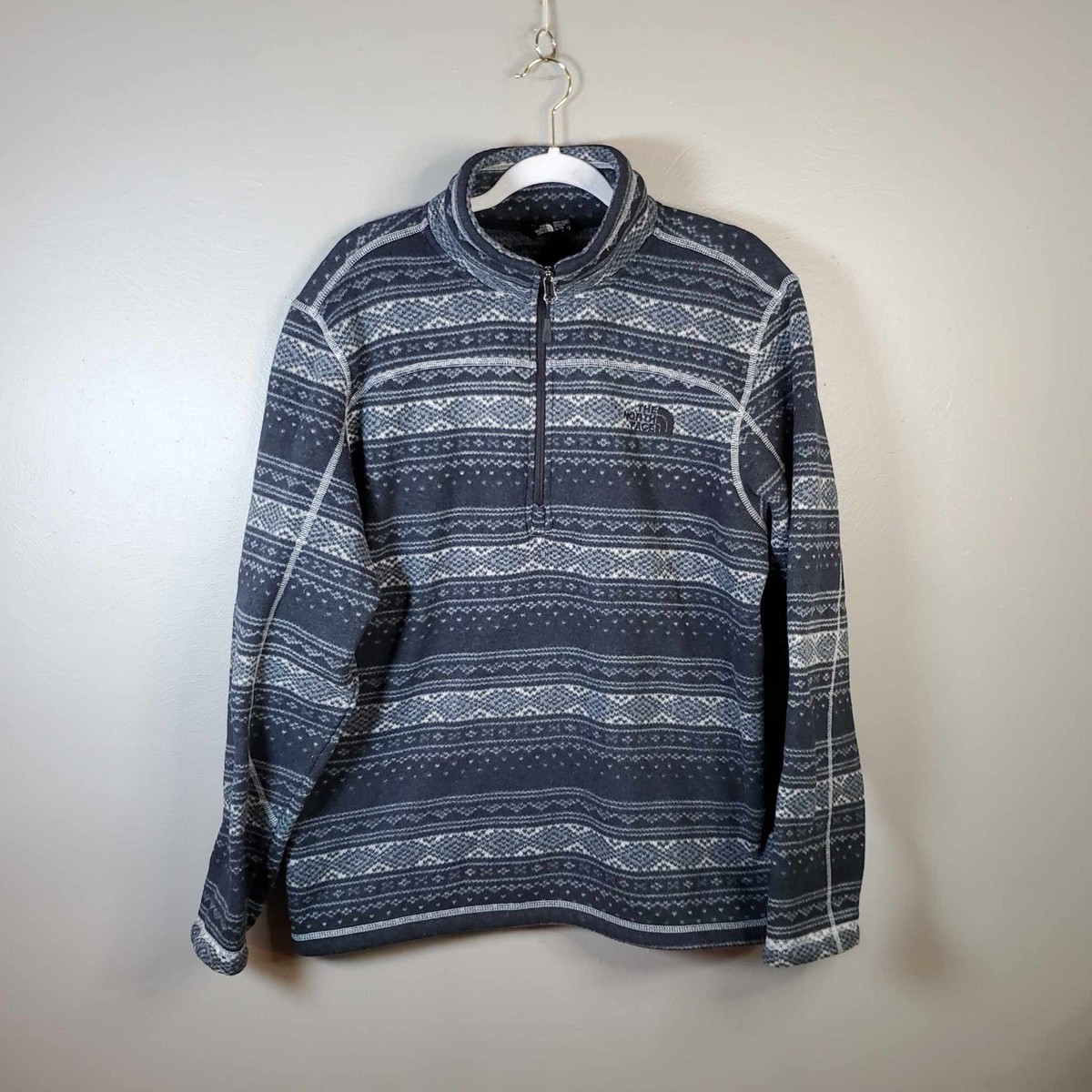 The North Face Aztec 1/4 Zip Mens XL TG Tribal Sweater | eBay