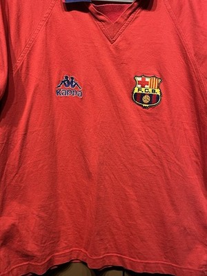 Kappa FC Barcelona 1993 1994 Training Practice Shirt Jersey Kit