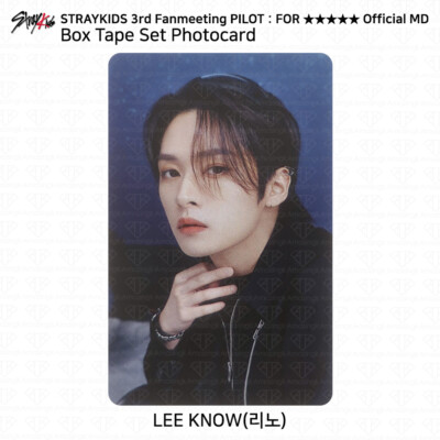 Stray Kids Fanmeeting PILOT Official MD Collect Book Photocard Box