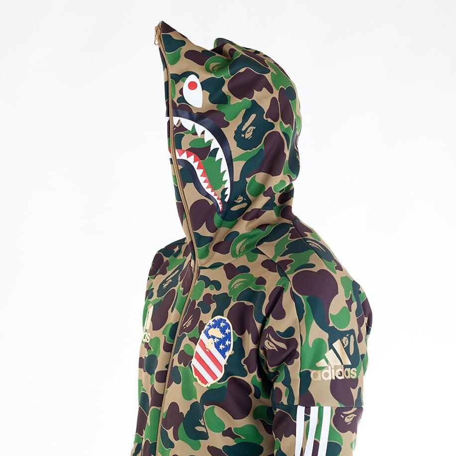 Bape X Adidas SB Shark Hoodie | eBay