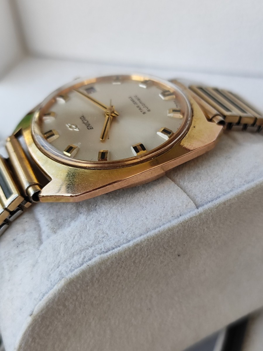Enicar Star jewels vintage automatic men's watch | eBay