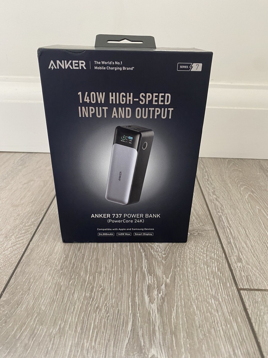 Anker 737 24000mAh Power Bank (Power Core 24k) - (A1289011) | eBay UK