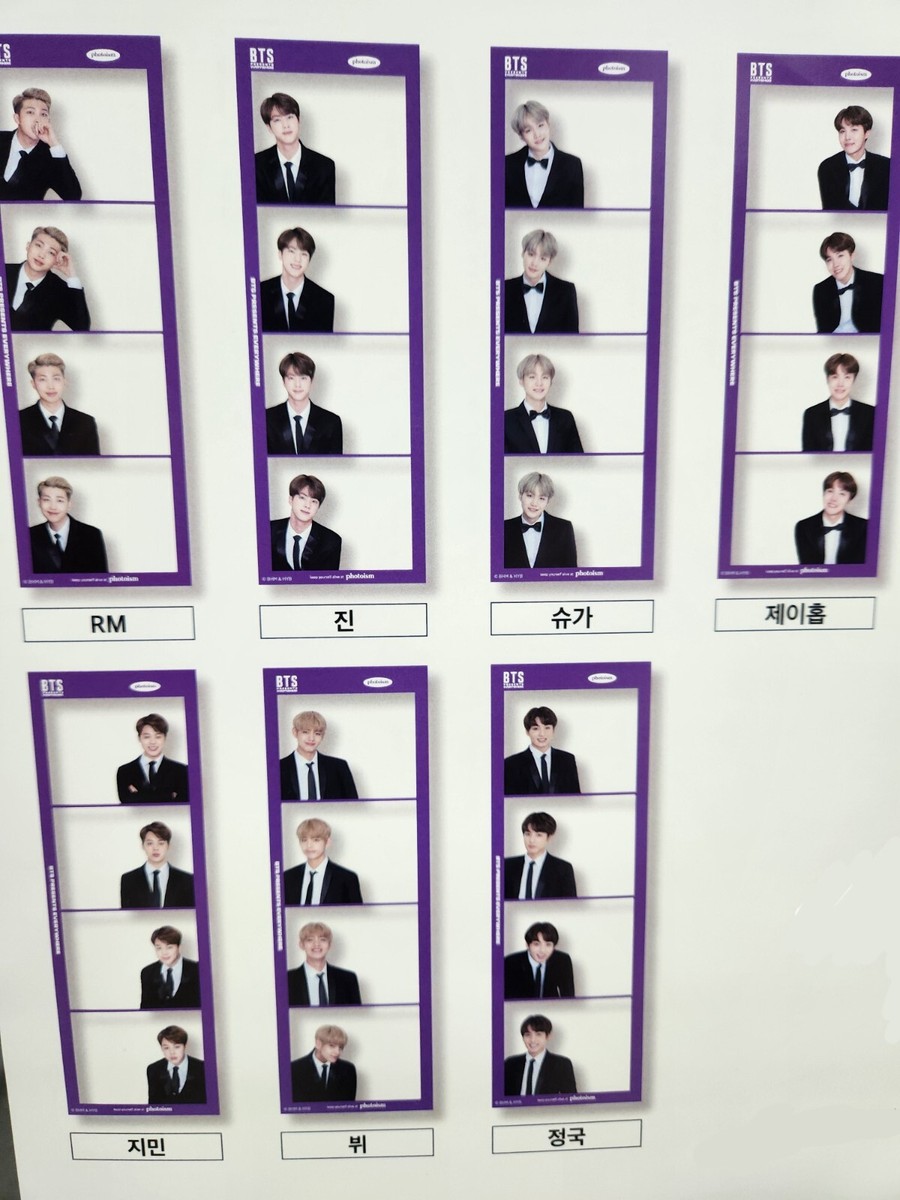 BTS J-HOPE Instant Photo Card Set Official HOPE ON THE STAGE | eBay