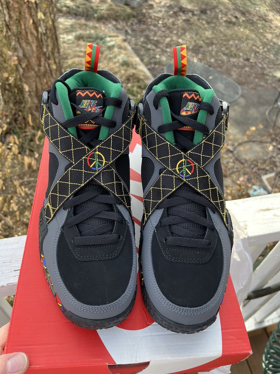 Nike Air Raid Peace Urban Jungle Men's DS Size 10.5 Dark Grey