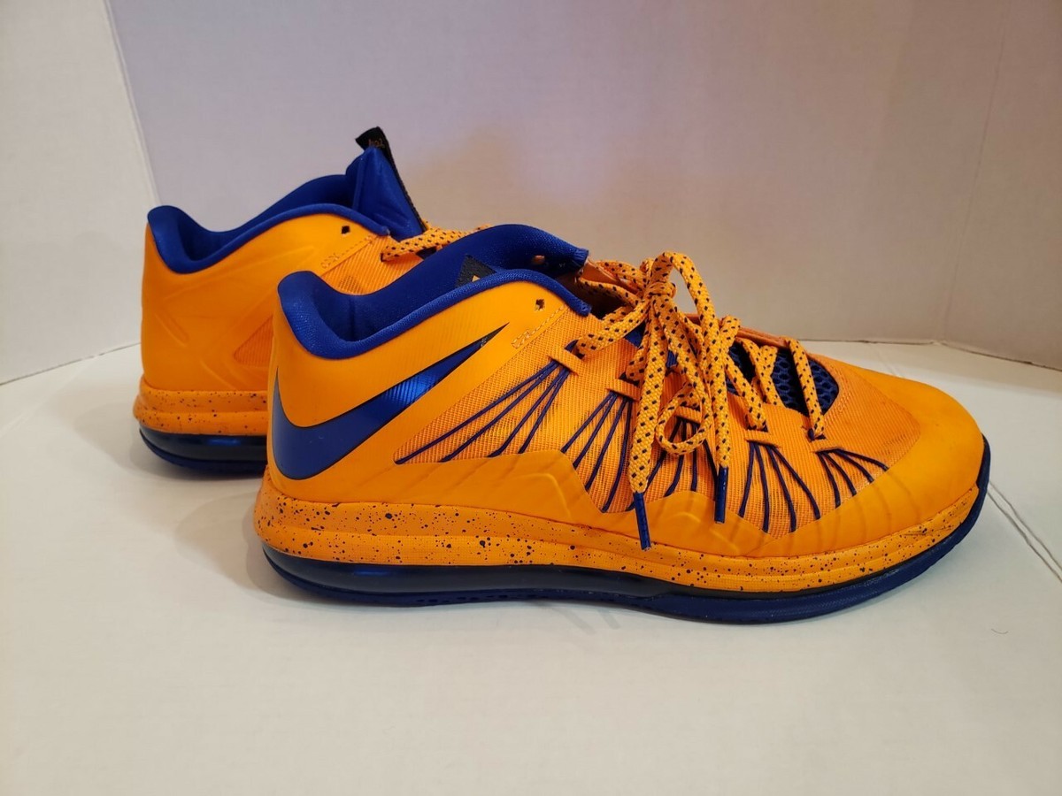 Nike Air Max LeBron 10 X Low Men's Basketball New York Knicks