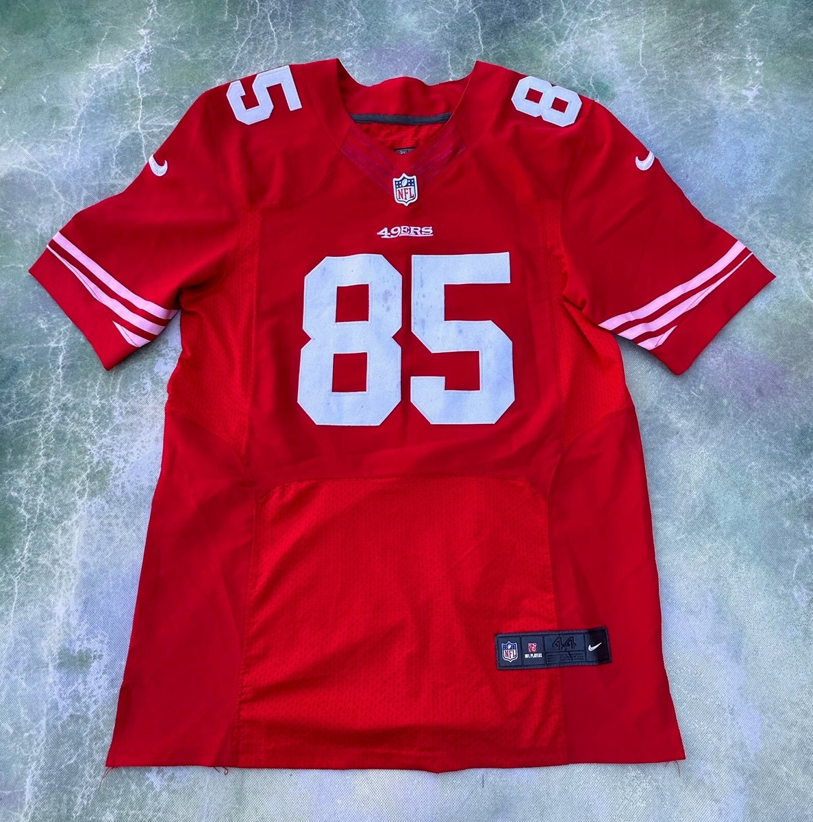 Nike NFL San Francisco 49ers Vernon Davis #85 Jersey Size 44___