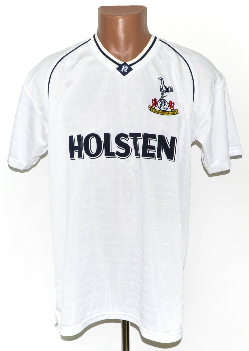 TOTTENHAM HOTSPURS 1987/1989 HOME FOOTBALL SHIRT SCORE DRAW RETRO