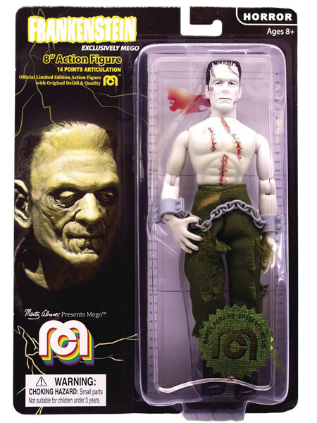 Mego Horror Wave 6 Frankenstein Bare Chest 8 Inch Action Figure