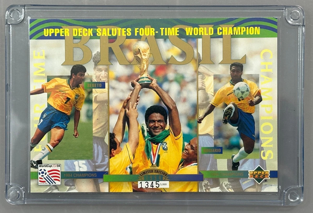 Upper Deck FIFA World Cup Soccer 1994 Season Sports Trading Cards