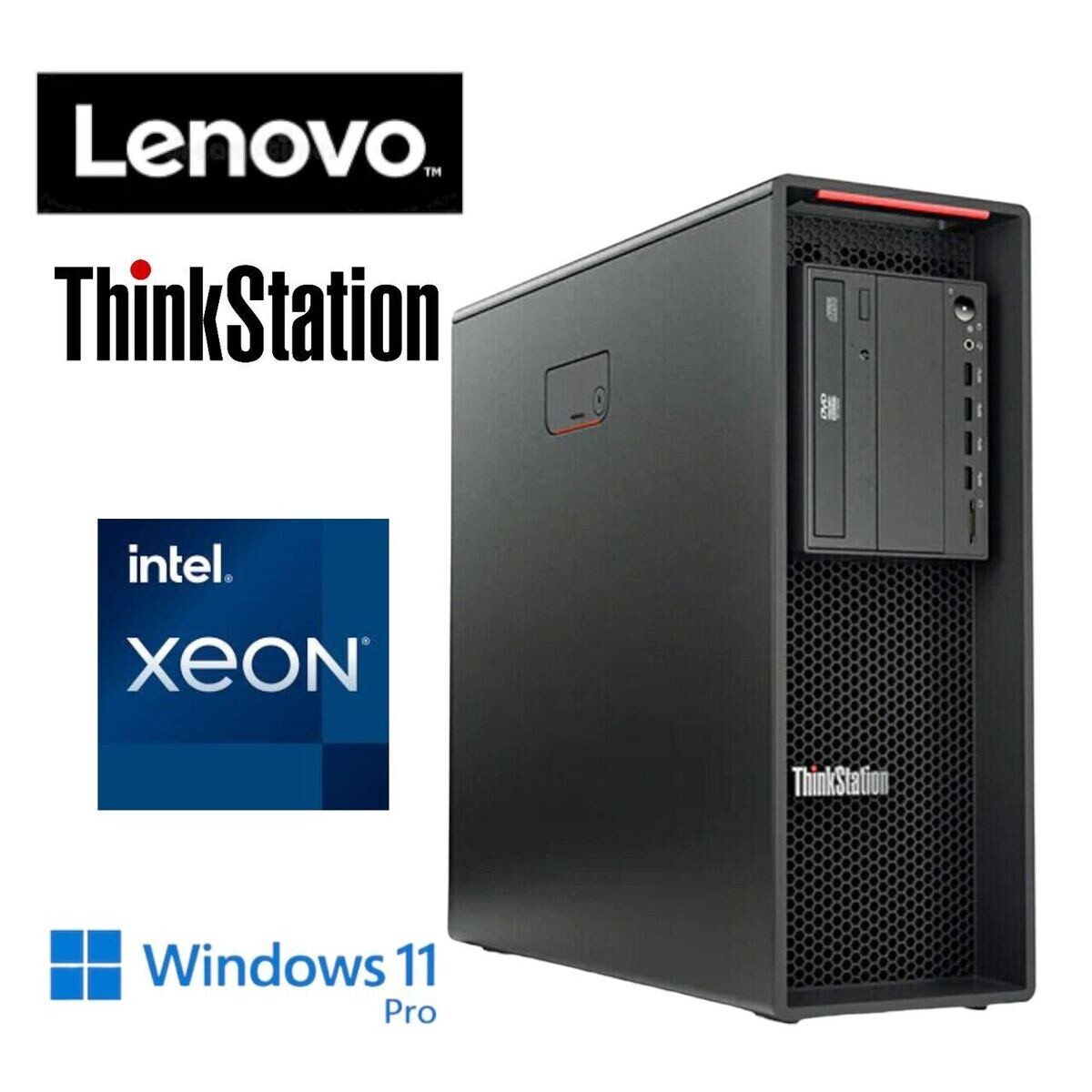 Lenovo ThinkStation P520 Workstation 3.60GHz W-2133 32GB RAM No