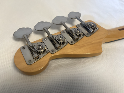 Fender Japan JB75 Jazz Bass Natural Black Block Inlay & Binding