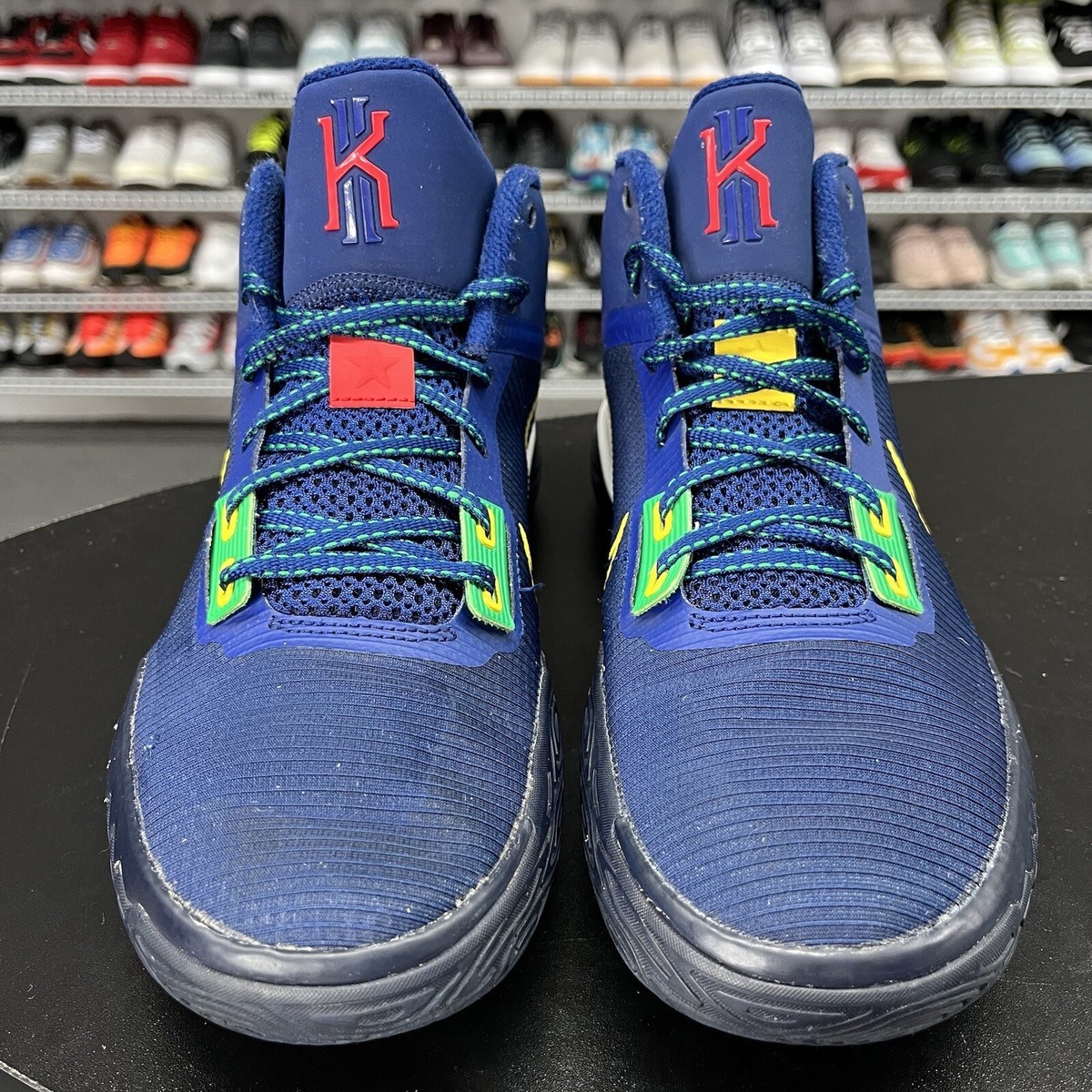 Nike Kyrie Flytrap 4 Blue Void Yellow Basketball Shoes CT1972-400