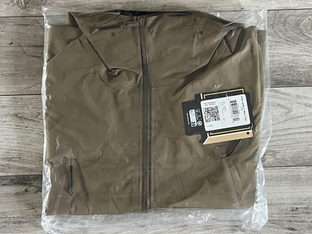 NWT Arc'teryx Leaf Crocodile Alpha Jacket LT Gen 2.2 Goretex sz S