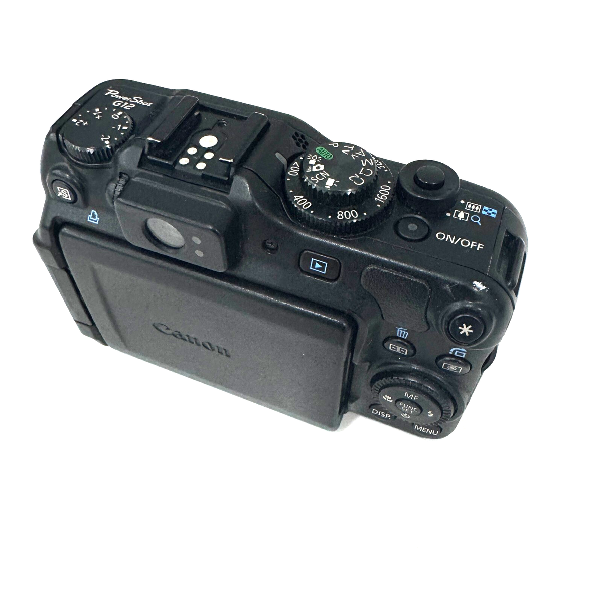 Canon PowerShot G12 10.0MP Digital Camera 5X Zoom Lens 6.1-30.5mm