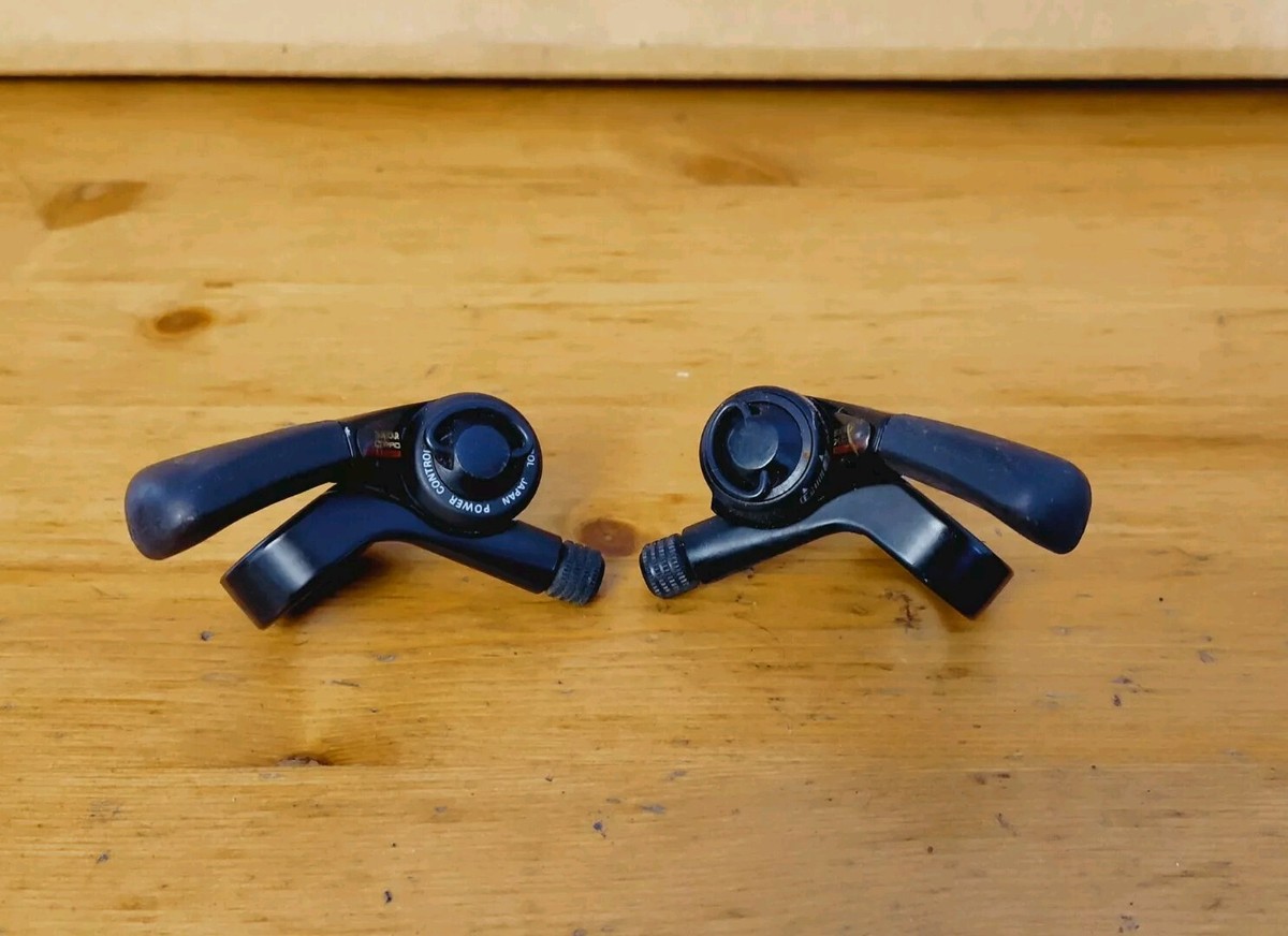 Vintage Suntour XC Pro Accushift Thumb Shifters 3x7 MTN Bike | eBay