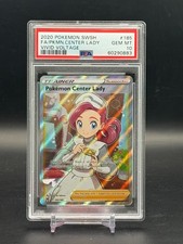 Pokemon Center Lady (Full Art) 185/185 Swsh04: Vivid Voltage Holo