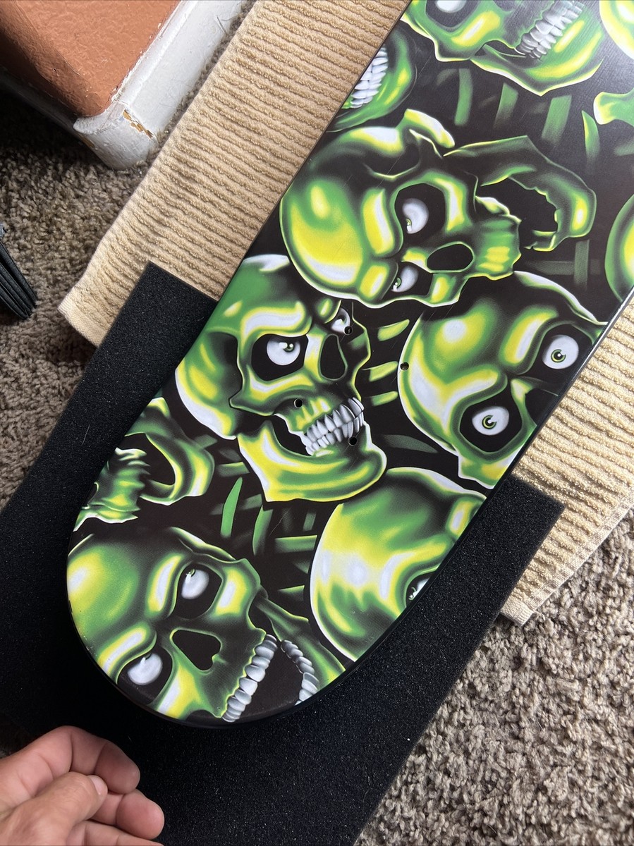 Supreme Skull Pile Skateboard Deck Green (Deadstock) SS18 Three 6