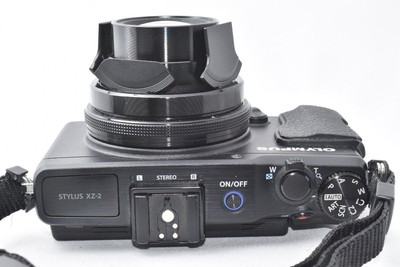 OLYMPUS Stylus XZ-2 Black 12.0MP Camera w/battery Used | eBay