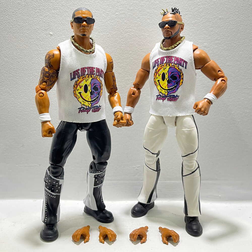 2-Pack AEW 12 Isiah Kassidy Marq Quen Wrestling Action Figure WWE