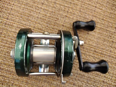 Ambassadeur ABU 5000D Sweden Green Fishing Reel Vintage First