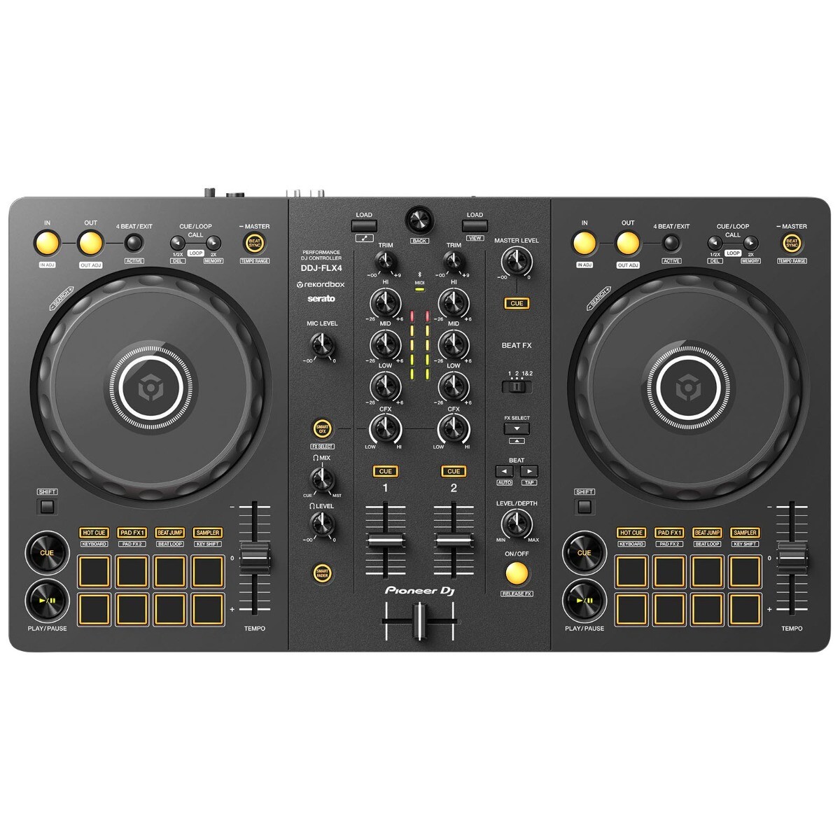 Pioneer DDJ-FLX4 2-Channel Serato Rekordbox DJ Controller w