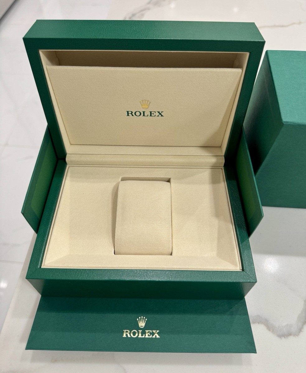 Authentic NEW STYLE 2025 ROLEX Watch Box Medium Size 53491.04