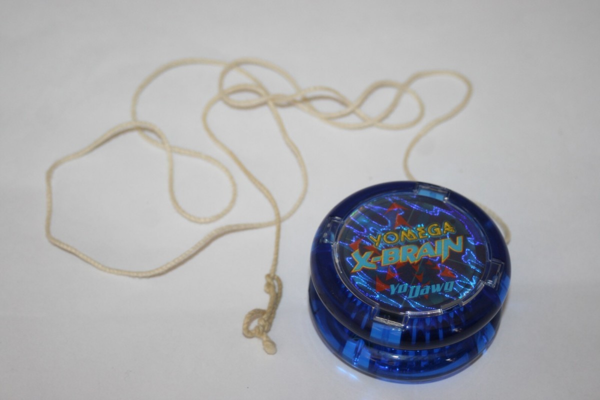 Vintage RARE 2000 Blue Yomega X-Brain Yo Dawg Yo-Yo Collectible