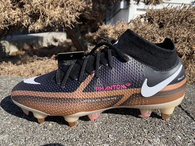 Nike Phantom GT2 Elite SG-Pro AC Copper Black Soccer Cleats Sz 6.5