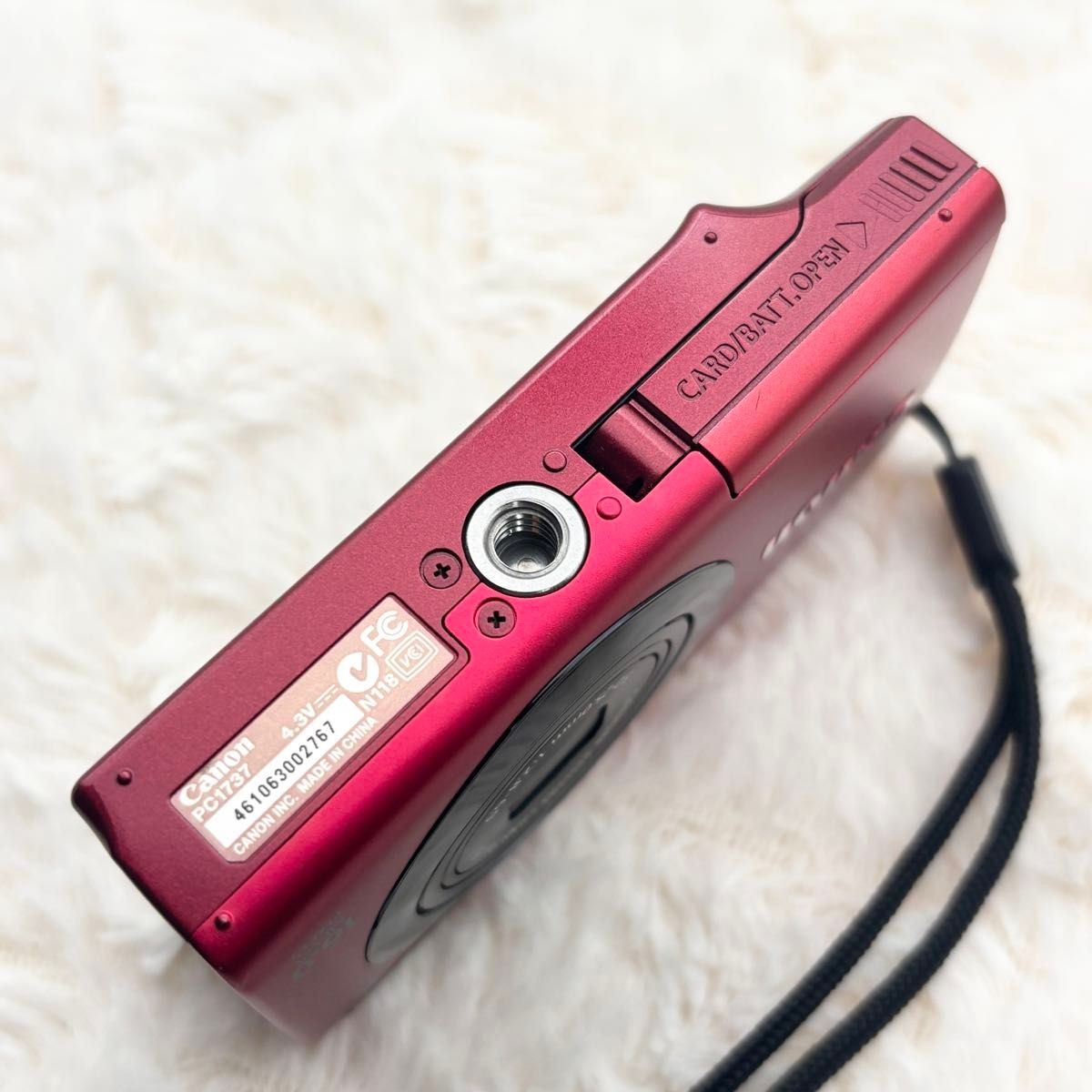 Canon PowerShot A3400 IS Red Digital Camera 16.0MP 5x Zoom HD