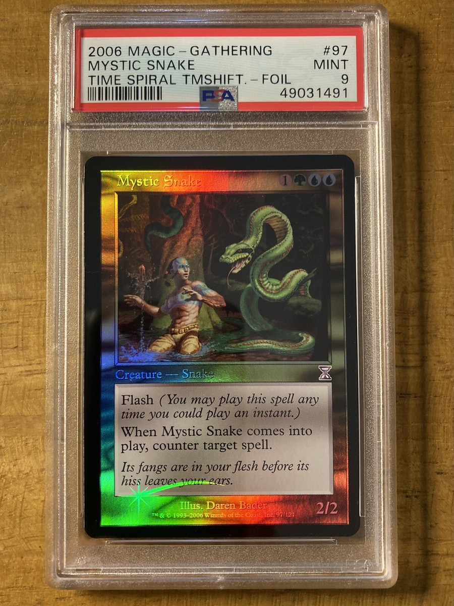 mtg 意志の力 foil 日本語版 PSA MINT9 mtg 意志の力foil 日本語版 PSA