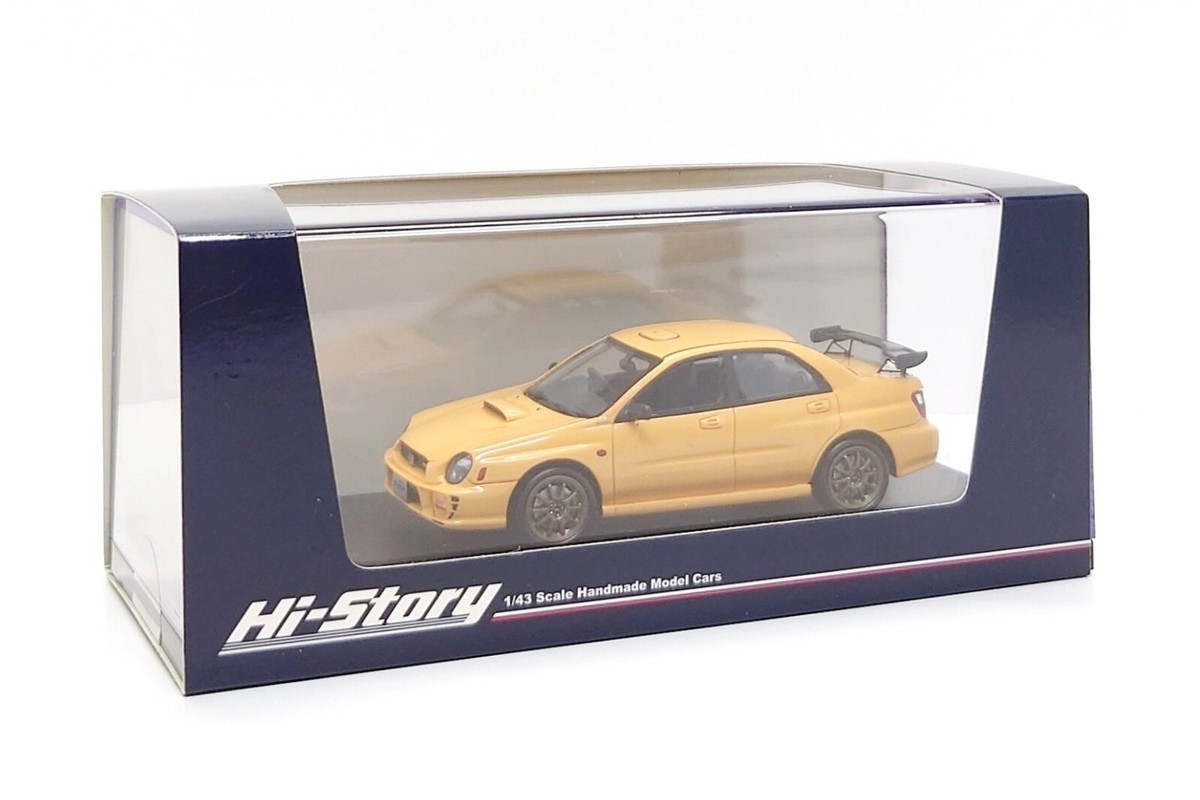 Hi-Story 1:43 Subaru Impreza S202 STi Version in Astral Yellow | eBay