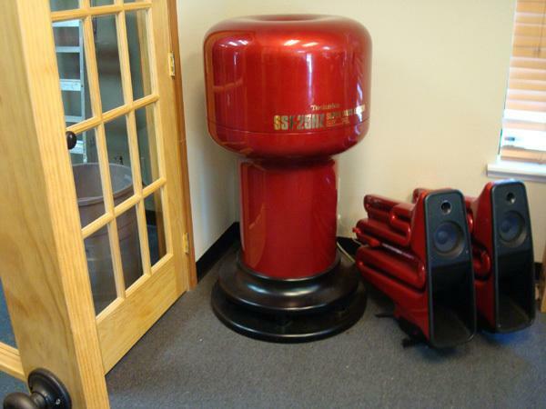 Technics SST-1 Twin Load Horn Speaker and SST-25hz Super Bass