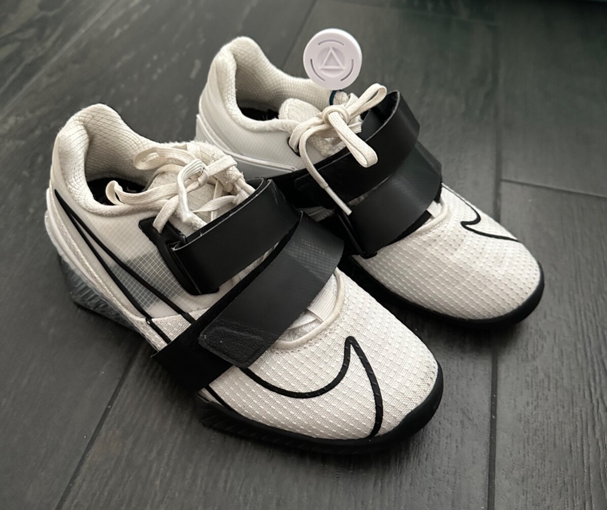 Nike Romaleos 4 Weightlifting Shoes Red White Black -Men's Size 7