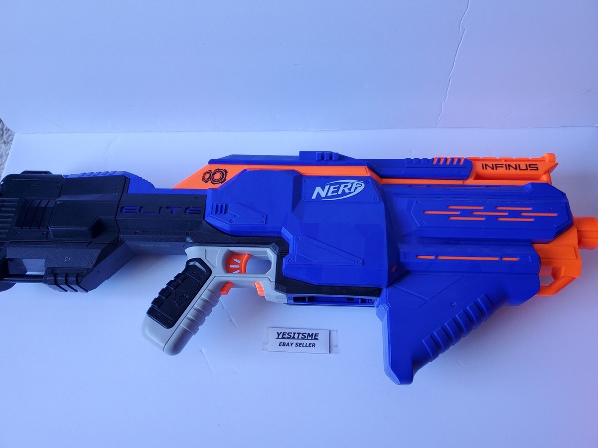 NERF Infinus N-Strike Elite Motorized Blaster + Extra Drum